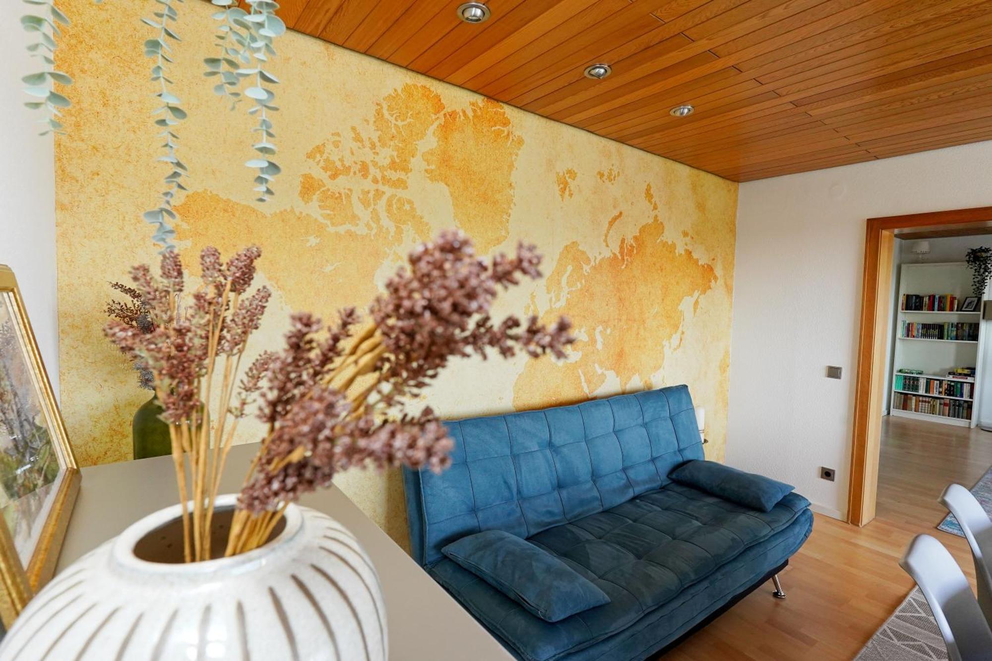 Tolle Wohnung Mit Panoramablick Weinheim Exterior photo